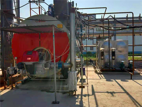 山东省高清县6吨天然气低氮蒸汽锅炉